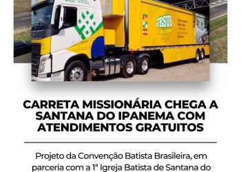 Carreta Missionária em Santana do Ipanema