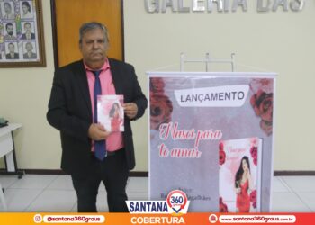 Lançamento do livro Nasci para te Amar em Santana do Ipanema