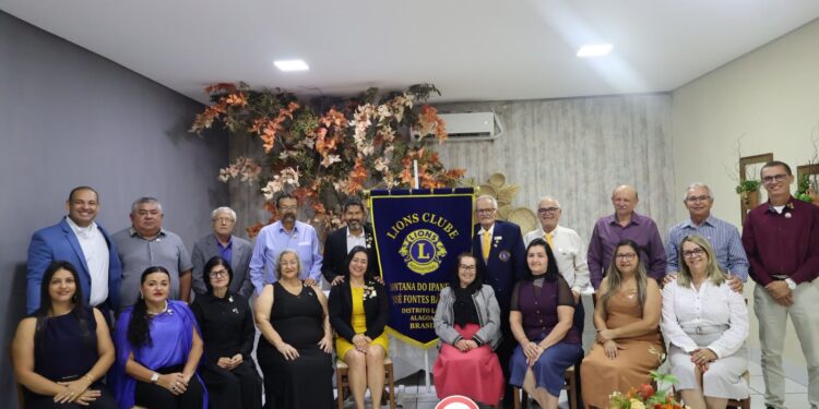 Lions Clube de Santana do Ipanema empossa nova diretoria para o Ano Leonístico 2026/2027